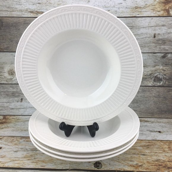 Mikasa Dining Mikasa Italian Countryside Dd90 White Bone Rimmed